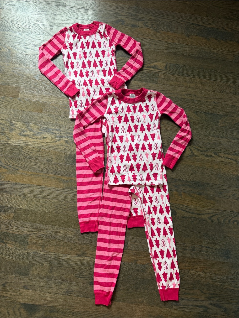 American Girl x Hanna andersson Christmas tree Pajamas size 6/7